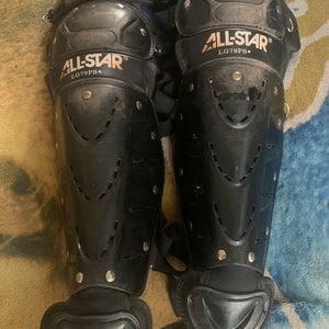 Used All Star LG79PS Catchers Leg Guards