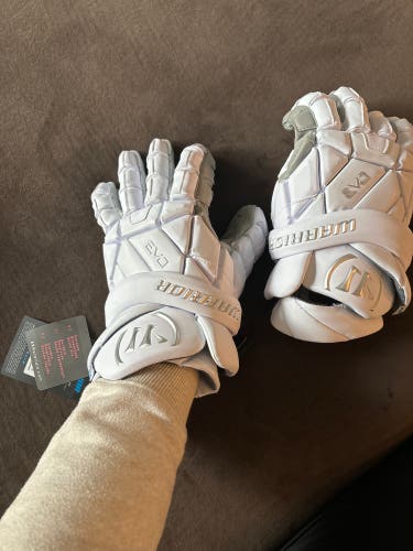 New Warrior Extra Large EVO QX2 Lacrosse Gloves
