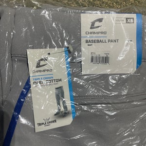Gray New Youth XL Champro Game Pants