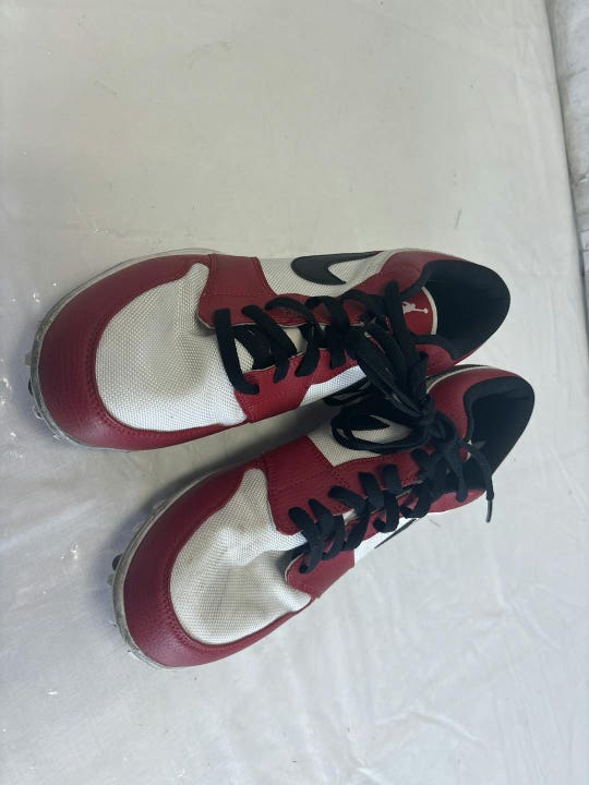 Used Nike Jordan 1 Low Td Chicago Av5292-106 Mens 10 Football Cleats