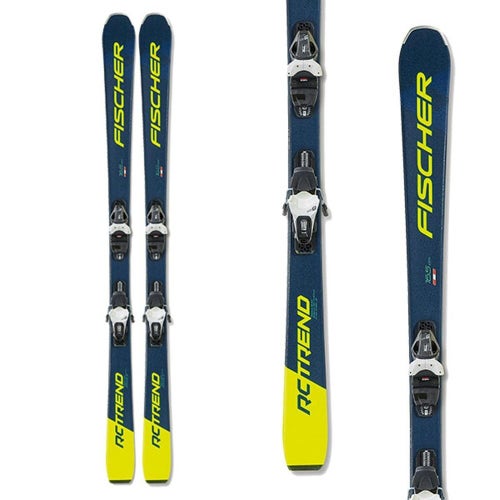 NEW FISCHER RC TREND SKIS SIZE 170 CM WITH FISCHER BINDINGS $499
