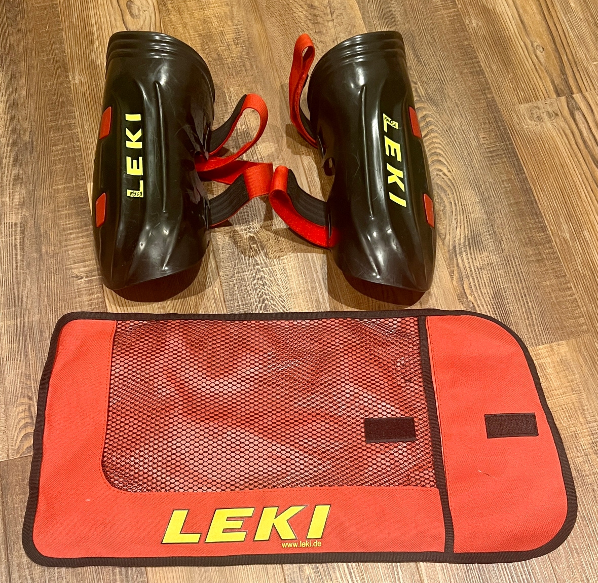LEKI Shin Guards Used One Size Fits All