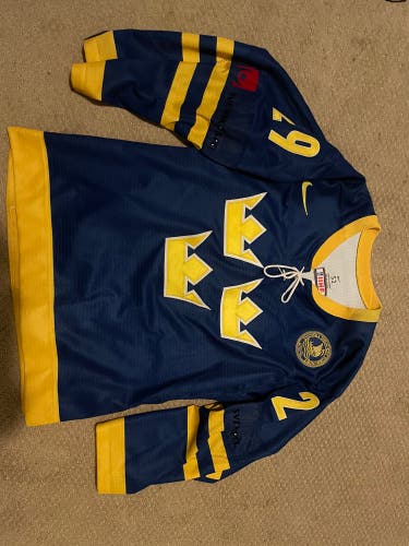 Nike Sweden jersey IIHF