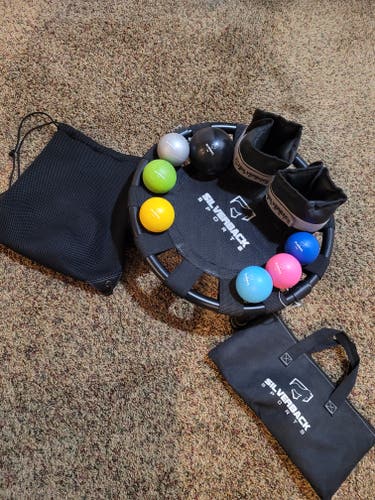 Used velocity training/arm care kit