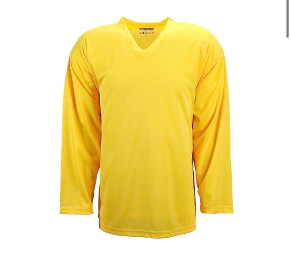 Yellow New Firstar Practice Jersey with Numbers