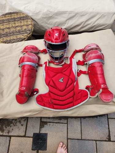 Jen Schro The Fundamental Catcher Gear Size Small Red