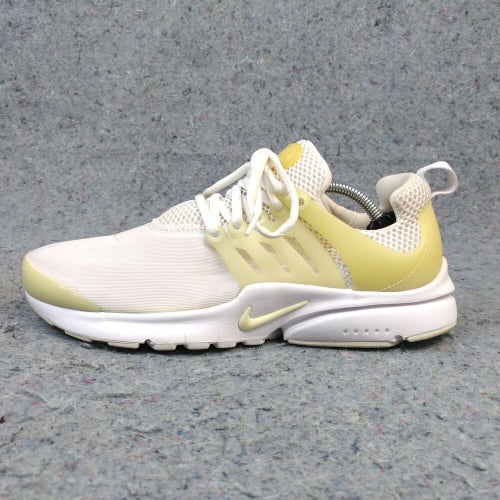 Nike Air Presto Boys Running Shoes Size 7Y Sneakers Triple White 833875-100