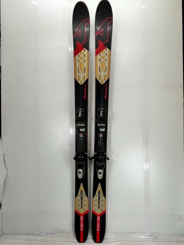 Nordica NRGY 100 185 cm DEMO Freeride / All Mountain Downhill Skis Mounted