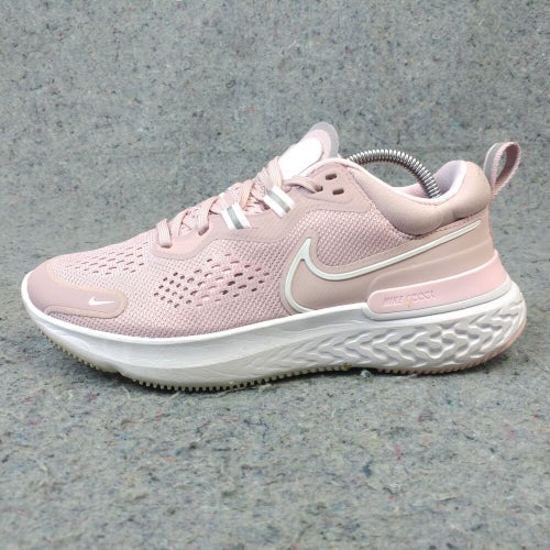 Nike React Miler 2 Womens Running Shoes Size 6.5 Sneakers Plum Pink CW7136-500