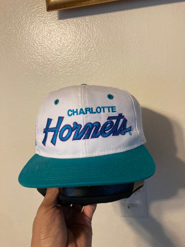 Vintage charlotte Hornets sport specialties SnapBack hat