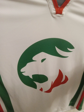 Official IIHF World Championship Hockey Jersey Team Iran White Size Large