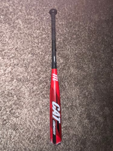 Used USSSA Certified Marucci Composite CAT Composite Bat 20 oz 30"