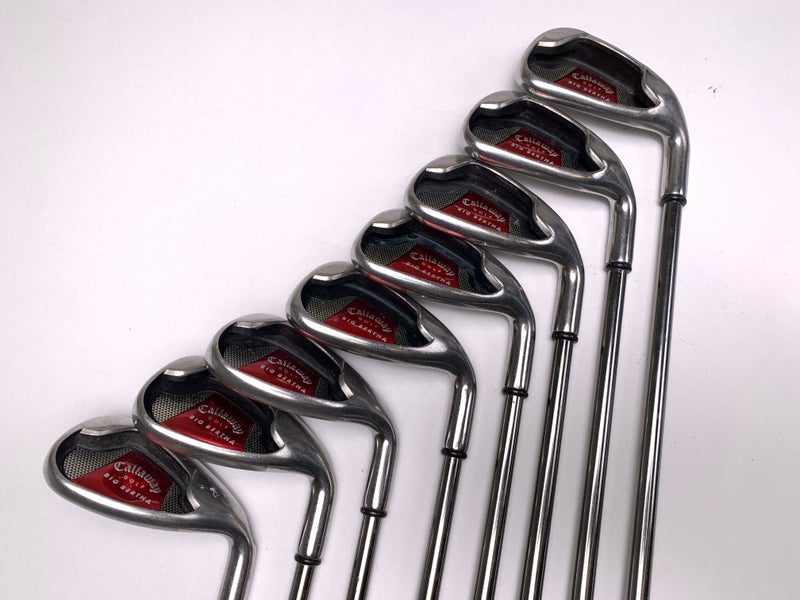 Callaway 2008 Big Bertha Iron Set 6-PW+AW+SW+LW Recoil 660 F3 Regular RH