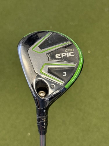 Callaway GBB Epic 3- Wood 15* Recoil F3 Regular LH Left Handed W Cover