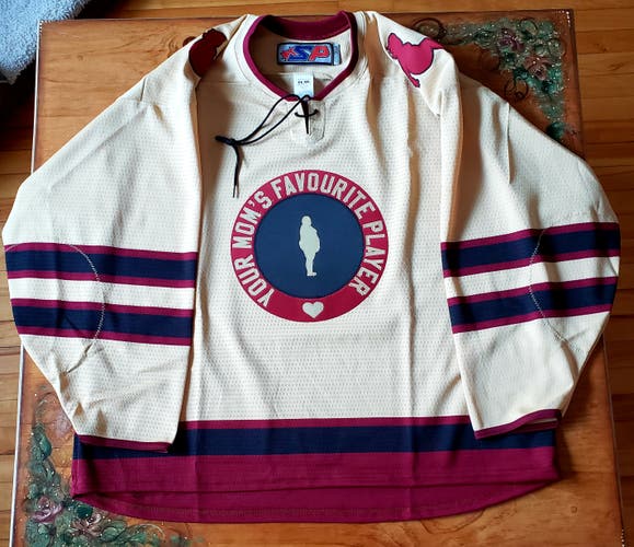 "Your Mom's Favourite Player" Jersey (Canadian Spelling)