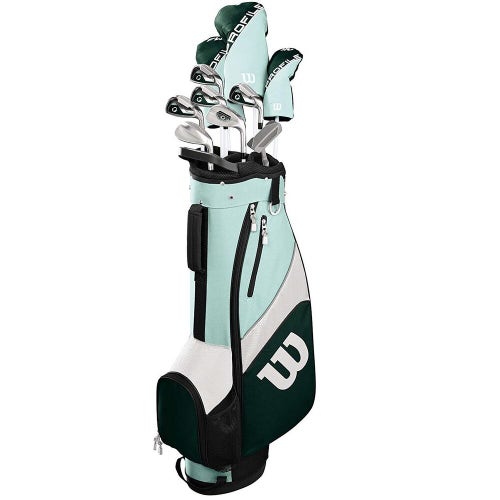 Wilson Golf Ladies Profile SGI Complete Golf Set -Cart Bag - Petite Length (-1")
