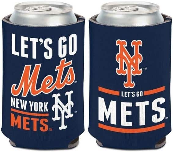 New York Mets MLB Can Cooler - Slogan Design