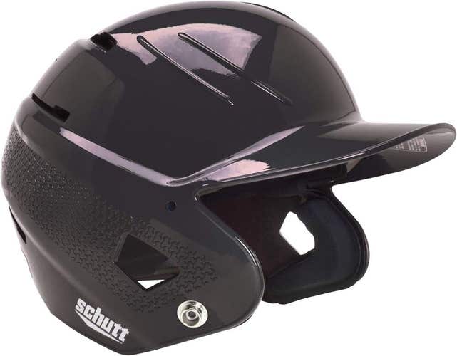 Schutt Adult XR1 334200 OSFM Black Baseball Batter Helmet NWT