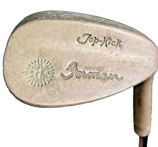 Gorman Golf Pitching Wedge Top Kick Du-All Men's RH Regular Steel 35" Vintage