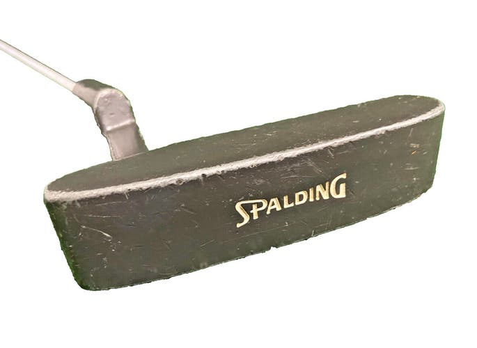 Spalding Eagle 101 Blade Putter 34.5" Steel W/Label And Good Grip Left-Handed LH