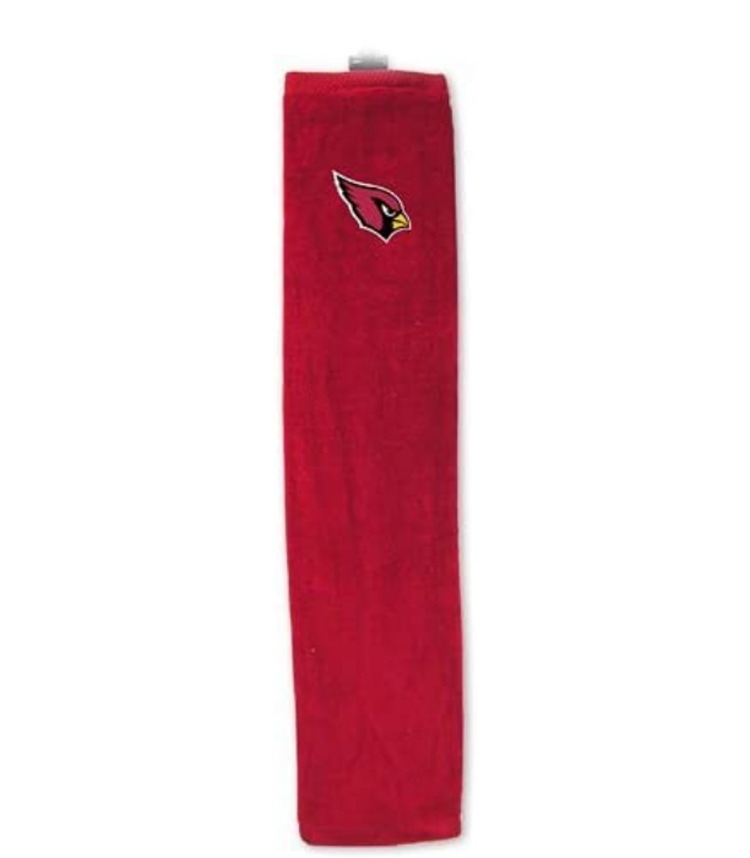 NEW WinCraft Arizona Cardinals 15x25 Embroidered Tri-Fold Golf Towel