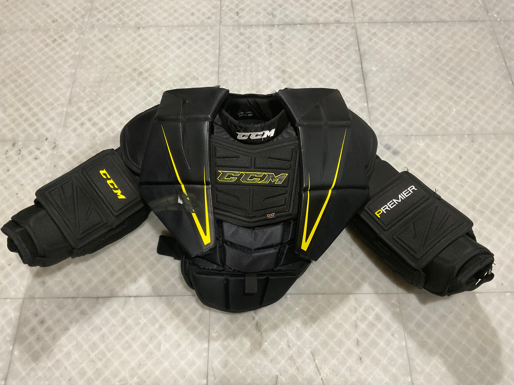 Used Small CCM Premier Pro Goalie Chest Protector