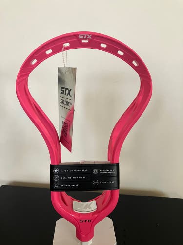 New STX Stallion 1K Lacrosse Head Pink