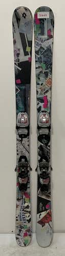 Used Kid's Volkl 138cm Bridge Skis With Marker 4.5 Bindings (SY1649)