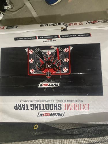 New hockey shot Tarp 7x16