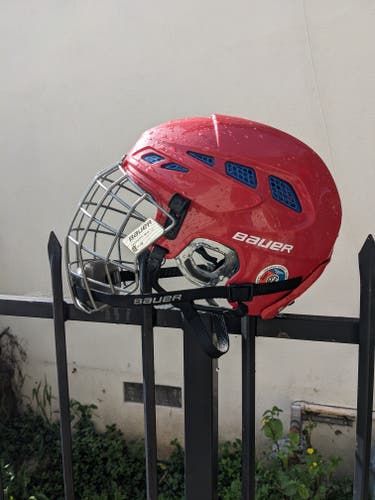 Used Large Bauer IMS 7.0 Helmet Combo w/ Cage