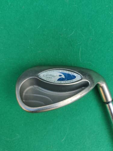 Callaway Golf A Wedge Steel Shaft Right Handed Tungsten Injected Titanium Irons