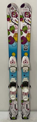 Used Kid's Fischer 110cm Koa Skis With Marker 4.5 Bindings (SY1638)