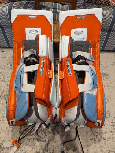 33" + 1.5 Brian's Regular Gnetik V Goalie pads optik 3 gloves Pro Stock