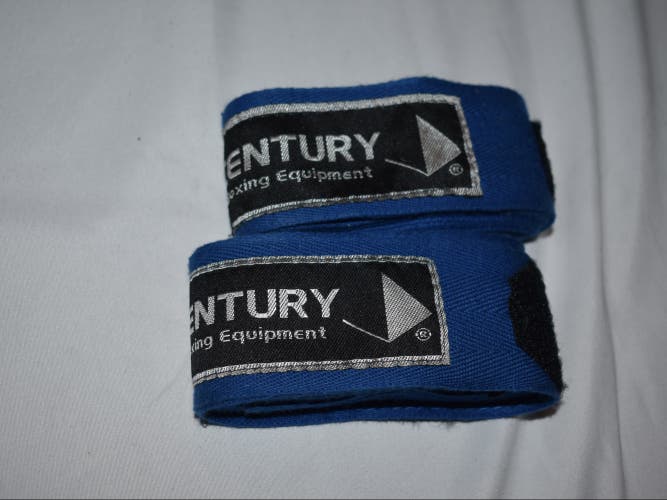 Century Hand Wraps, Black / Blue, One Pair