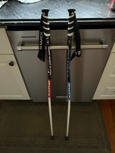 Used 40in (100cm) Swix Racing GS Ski Poles
