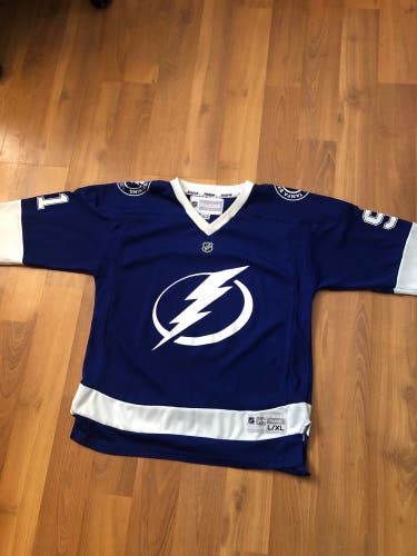 Youth Large Tampa Bay Lightning Jersey