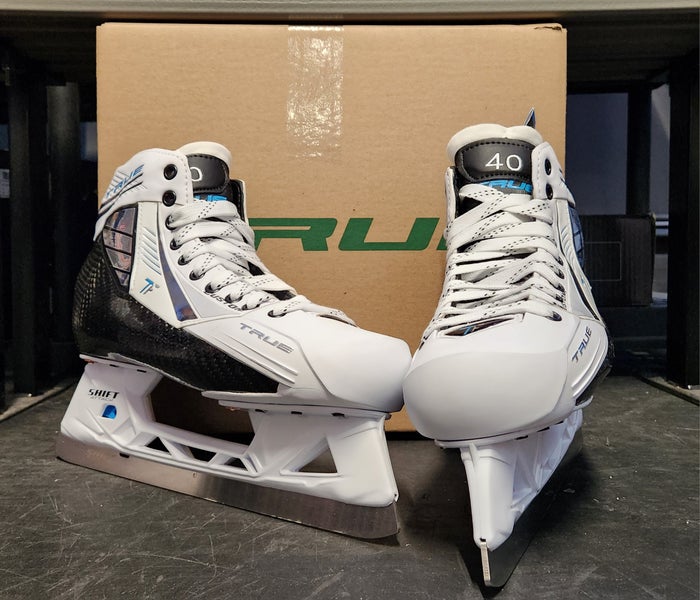 New Senior True TF Pro Return 2 piece Size 11 Goalie skate White [21010031]