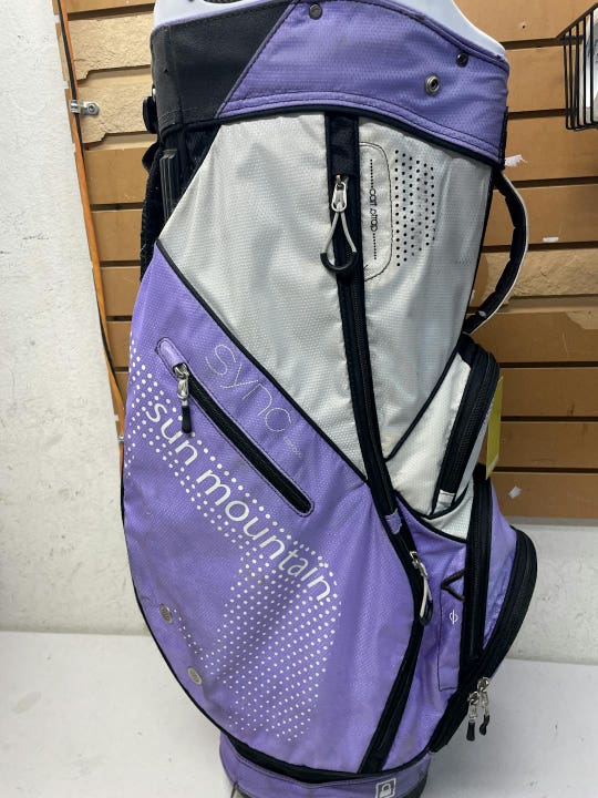 Used Sun Mtn Sync Cart Bag Golf Cart Bags