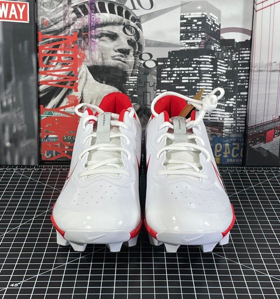 Nike Alpha Huarache 4 Keystone DJ6524-104 Baseball Cleats Men SZ 9 New Nike Mens Size 10 Alpha Huarache 4 Keystone RED Baseball  main image 3