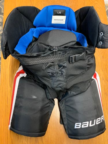 Bauer Nexus Pro Stock Game Used Hockey Pants Large Blackhawks