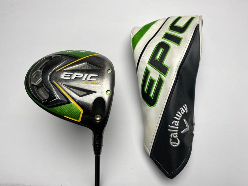 Callaway EPIC Flash Driver 9* HZRDUS RDX Smoke 6.0 Black 60g Stiff RH HC