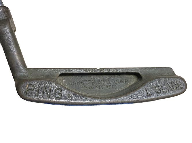 Ping L-Blade Putter Karsten Mfg. Corp Phoenix ARIZ 35" Vintage Ping-Man Grip RH
