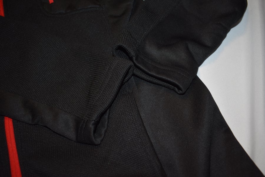 Spyder Full-Zip Winter Sports Jacket, Black/Red, Youth XL (18-20) - Top Condition!
