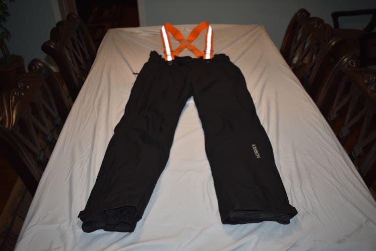 Karbon Winter Sports Pants/Bib, Black, Adult XL - Great Condition!