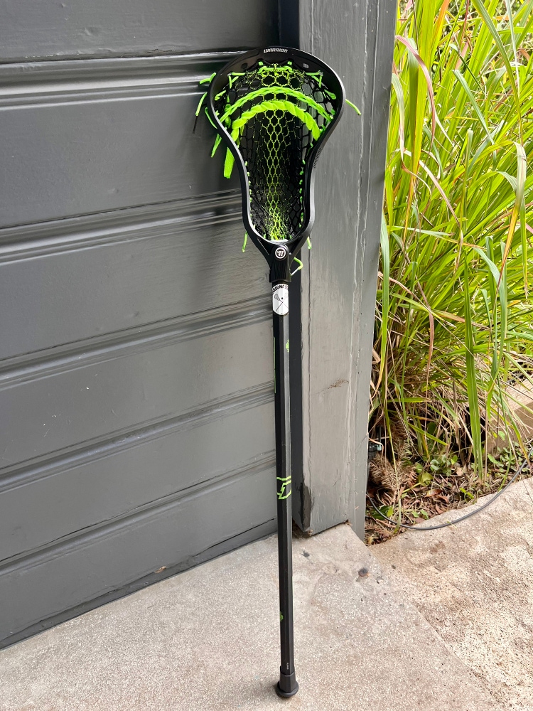 Warrior Burn XPD on Gait Handle pro strung with The Mesh Dynasty (complete stick)