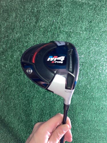 Used Men's TaylorMade M4 D-Type Right Handed Driver (Regular Flex)