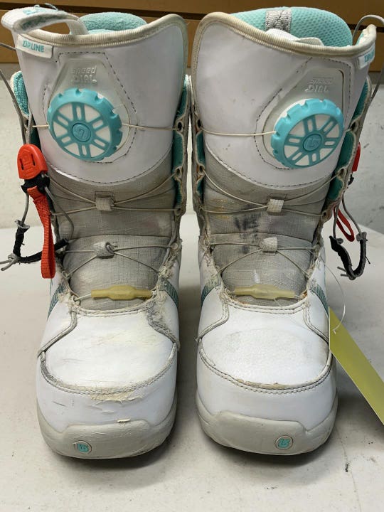 Used Burton Zipline Junior 06 Girls' Snowboard Boots