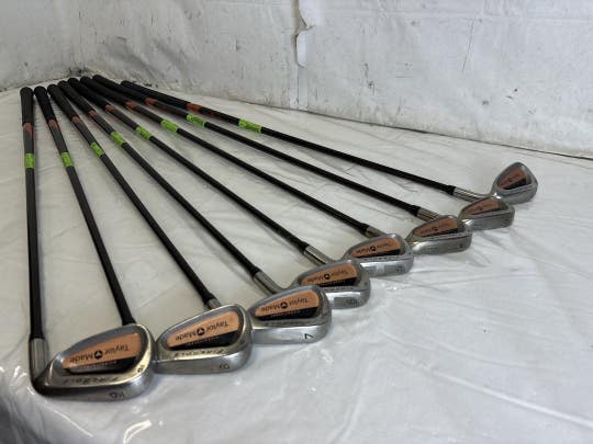 Used Taylormade Firesole 3i-pw Senior Flex Graphite Shaft Golf Iron Set Irons