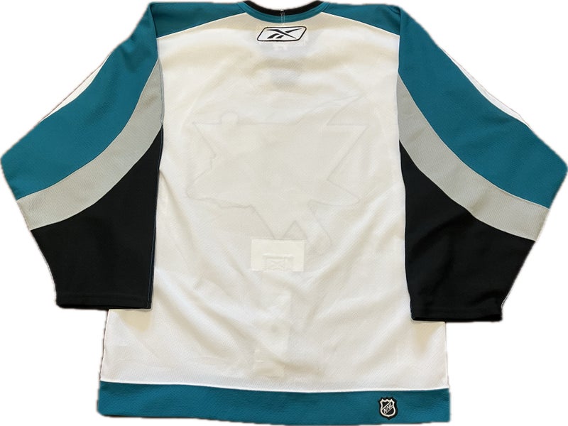 San Jose Sharks Reebok Authentic Blank NHL Hockey Jersey Size 46