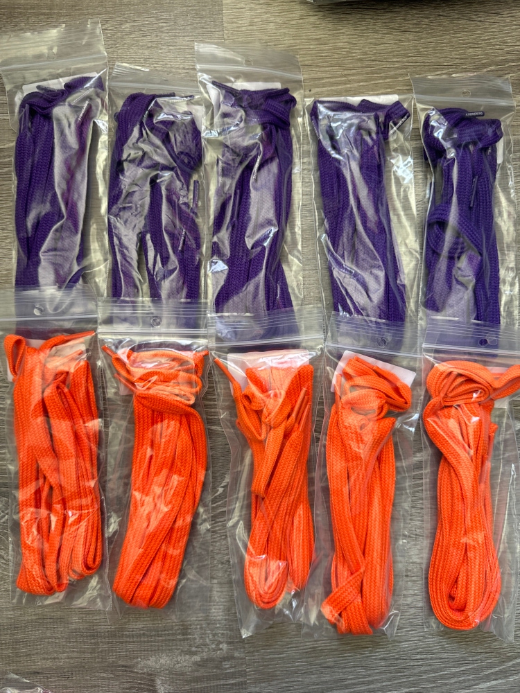 Goalie Shooters Variety Orange purple 20 Laces